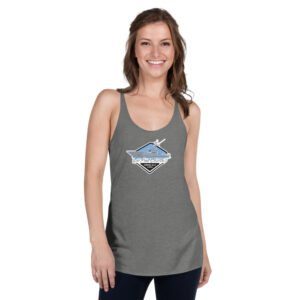 womens racerback tank top premium heather front 6274d9312ed6c