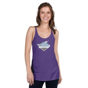 womens racerback tank top purple rush front 6274d9312e79c