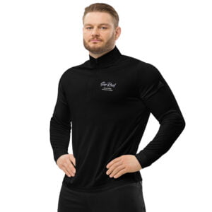Sun Reel Deep Sea Fishing Quarter Zip pullover black