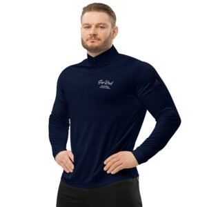 Sun Reel Deep Sea Fishing Quarter Zip pullover navy