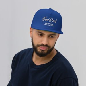 flat bill cap royal blue front 6351d18b018ad